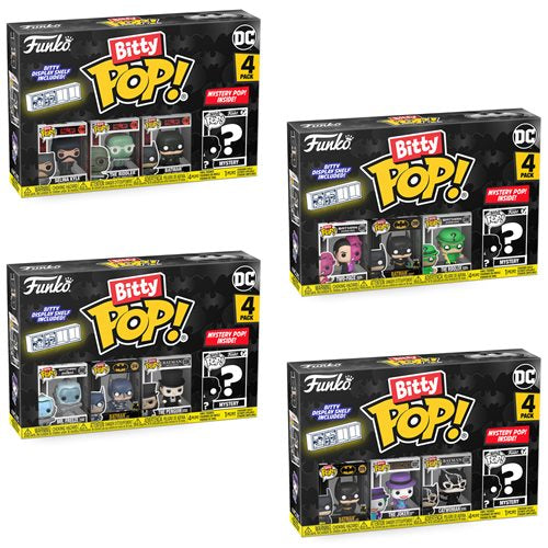 Funko Bitty Pop! Batman 85th Anniversary Bundle of 4 Mini-Figure 4 Packs