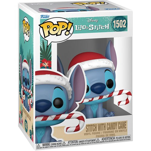 Funko Pop! Lil & Stitch Holiday: Stitch with Candy Cane #1502