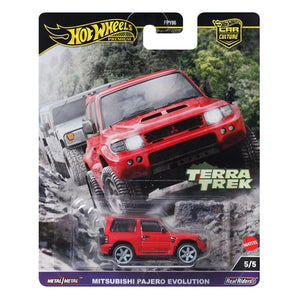 Hot Wheels Premium Car Culture Cars - Terra Trek - Mitsubishi Pajero Evolution 5/5