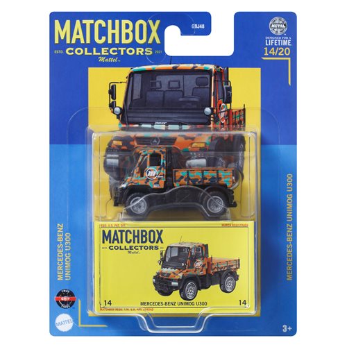 Matchbox Premium Collector 2024 Wave 3 - Mercedes-Benz Unimog U300