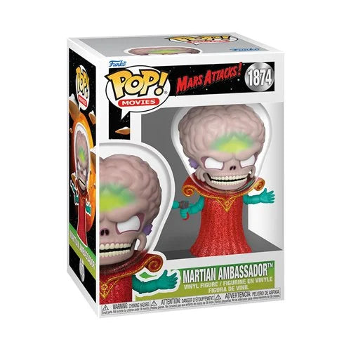 Funko Pop Movies: Mars Attacks - Martian Ambassador #1874 (Pre-Order)