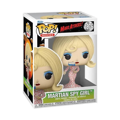 Funko Pop Movies: Mars Attacks - Martian Spy Girl #1876 (Pre-Order)