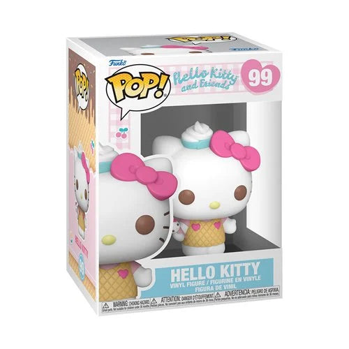 Funko Pop! Hello Kitty and Friends - Hello Kitty (Ice Cream) #99 (Pre-Order)