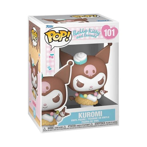 Funko Pop! Hello Kitty and Friends - Kuromi (Ice Cream) #101 (Pre-Order)