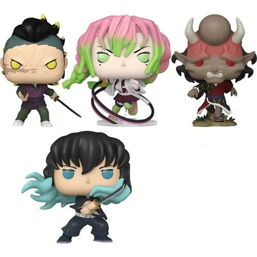 Funko Pop! Animation: Demon Slayer - Wave 7 - Bundle of 4 Common Pops! (Pre-Order)