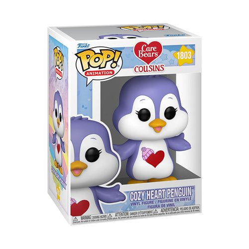 Funko Pop! Animation : Care Bears Cousins - Cozy Heart Penguin #1803 (Pre-Order)