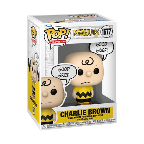 Funko POP! Television: Peanuts - Charlie Brown Good Grief #1677 (Pre-Order)