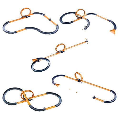 Hot Wheels RC Speed Challenge 1:64 Scale RC Track Playset