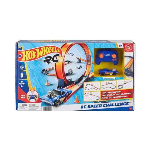 Hot Wheels RC Speed Challenge 1:64 Scale RC Track Playset