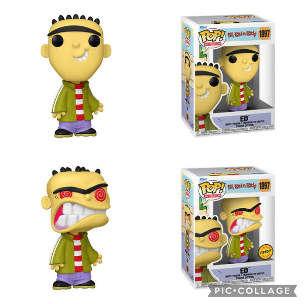 Funko POP! Animation: Ed, Edd n Eddy - Ed #1897 (Chase Bundle of 2) (Pre-Order)