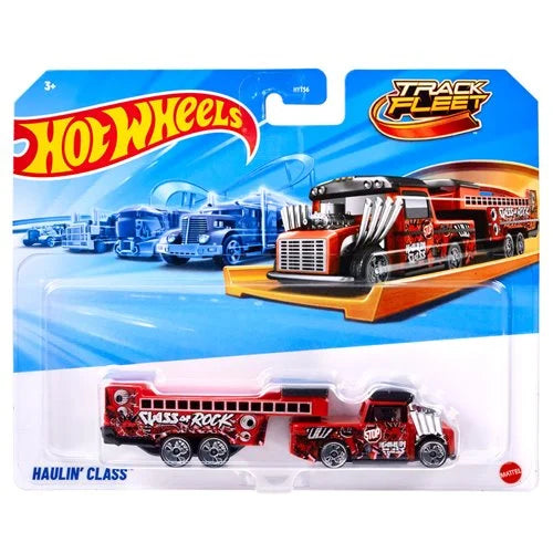 Hot Wheels Track Fleet 2025 Mix 1 - Bundle of 6