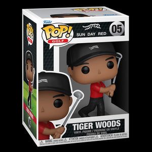 Funko Pop! Golf: Tiger Woods (Sun Day Red) #5 (Pre-Order)