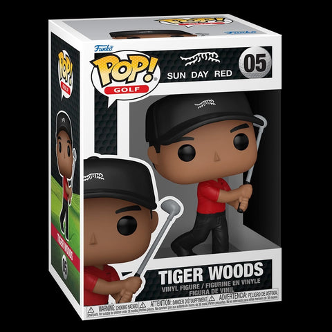Funko Pop! Golf: Tiger Woods (Sun Day Red) #5 (Pre-Order)