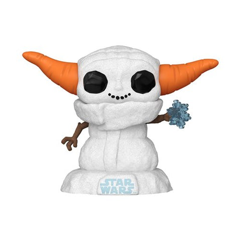 Funko Pop Star Wars: The Mandalorian Holiday - Grogu Snowman #748