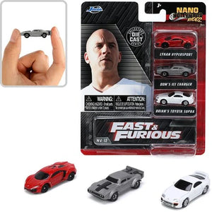 Fast & Furious Nano Hollywood Rides Wave 2 Vehicle 3-Pack (Pre-Order)