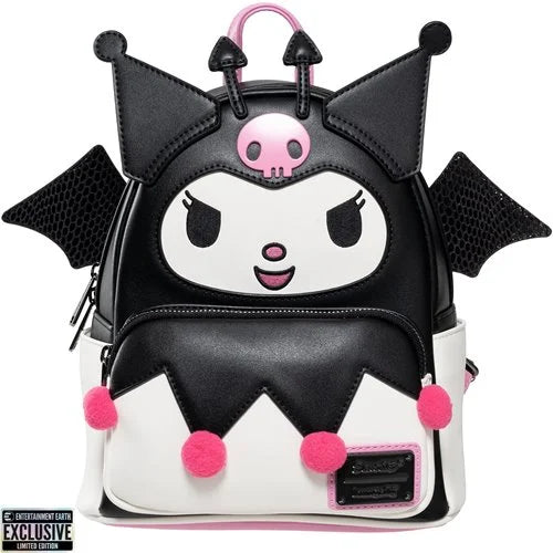 Loungefly - Sanrio Kuromi Devilish Winged Mini-Backpack - Entertainment Earth Exclusive