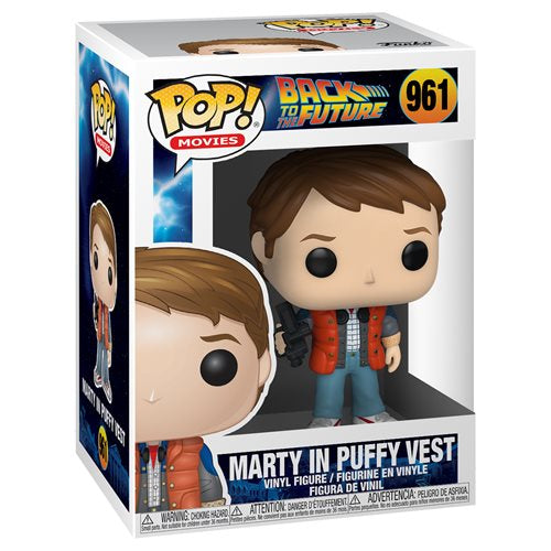 Funko Pop! Movies: Back to the Future - Marty in Puffy Vest #961