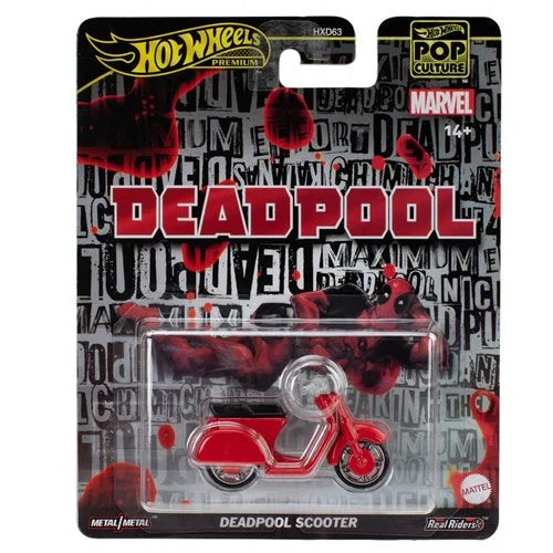 Hot Wheels Premium Pop Culture - Deadpool Scooter