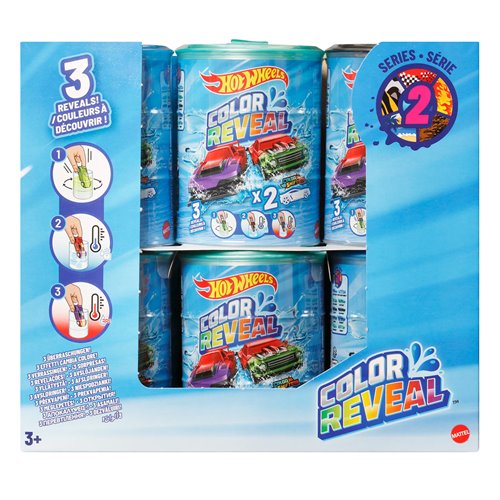 Hot Wheels Color Reveal Vehicle 2-Pack 2025 Series 2 - HBN63