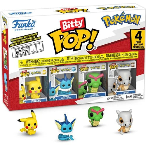 Funko Bitty Pop! Pokemon Pikachu 4-Pack