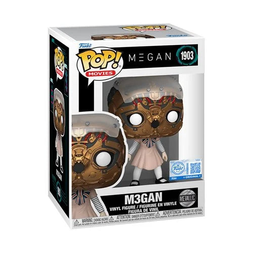 Funko Pop! Movies: M3GAN - M3GAN Metallic #1903 - Entertainment Earth Exclusive