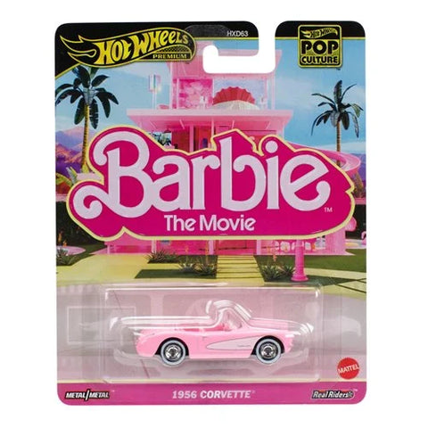 Hot Wheels Premium Pop Culture - Barbie - Barbie Movie Corvette