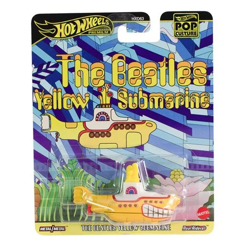 Hot Wheels Premium Pop Culture - The Beatles - Yellow Submarine