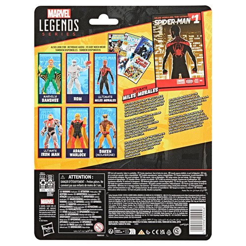 Marvel Legends Ultimate Spider-Man Miles Morales Comics-Inspired 6-Inch Action Figure