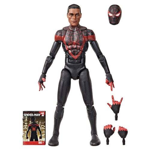 Marvel Legends Ultimate Spider-Man Miles Morales Comics-Inspired 6-Inch Action Figure