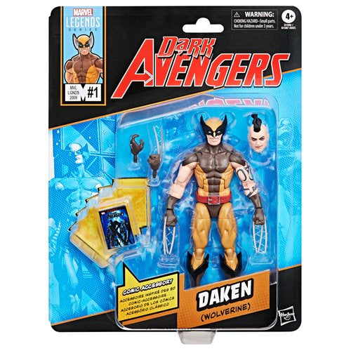 Marvel Legends Daken (Wolverine) Dark Avengers Comics-Inspired 6-Inch Action Figure