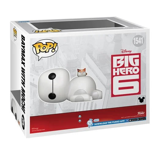 Big Hero 6 Baymax with Mochi Super 6-Inch Funko Pop! Vinyl Figure #1541 - Exclusive