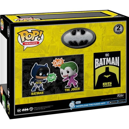 Batman 85th Anniversary Batman & The Joker Funko Pop! Vinyl Figure 2-Pack - Exclusive