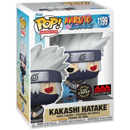 Funko Pop! Animation: Naruto - Kakashi Hatake - AAA Anime Exclusive - Chase