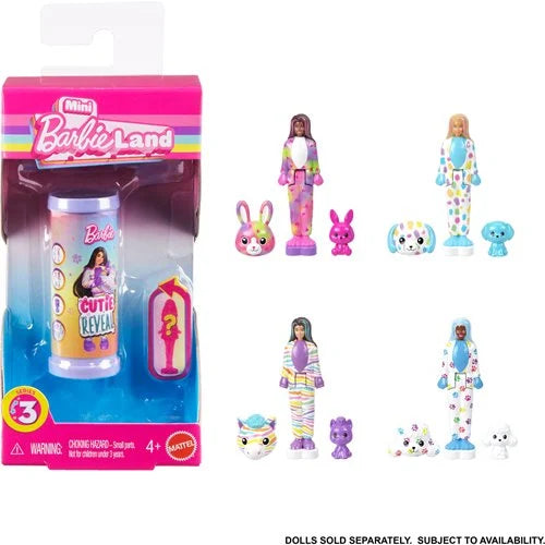 Mini BarbieLand Color Reveal Mermaid Series 3