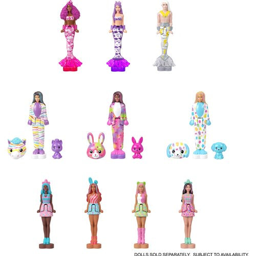 Mini BarbieLand Color Reveal Mermaid Series 3