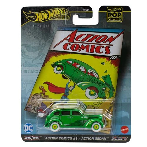 Hot Wheels Premium Pop Culture - Action Comics #1 - Action Sedan (Graphics)