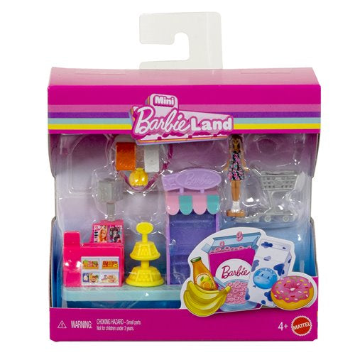 Mini BarbieLand Doll and Playset - Supermarket