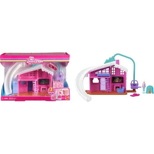 Mini BarbieLand Doll and Dreamhouse - Winter Chalet