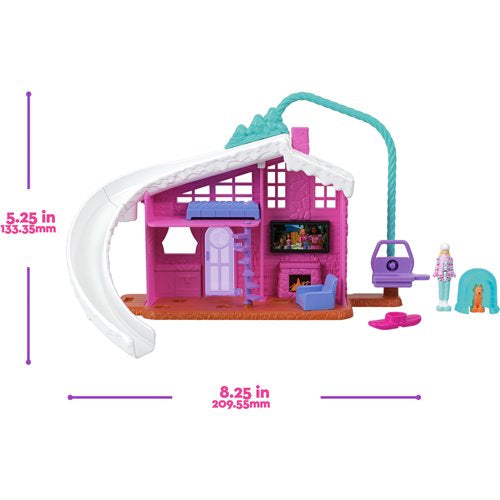 Mini BarbieLand Doll and Dreamhouse - Winter Chalet