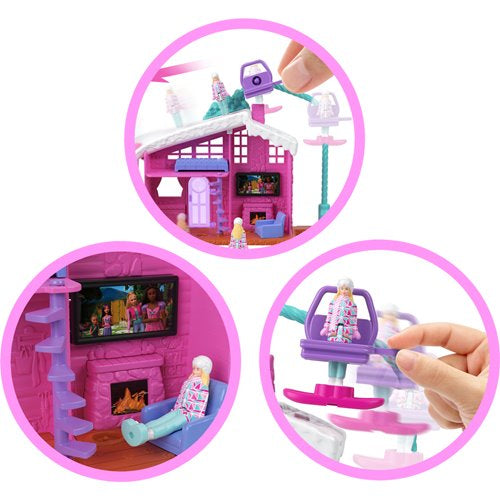 Mini BarbieLand Doll and Dreamhouse - Winter Chalet