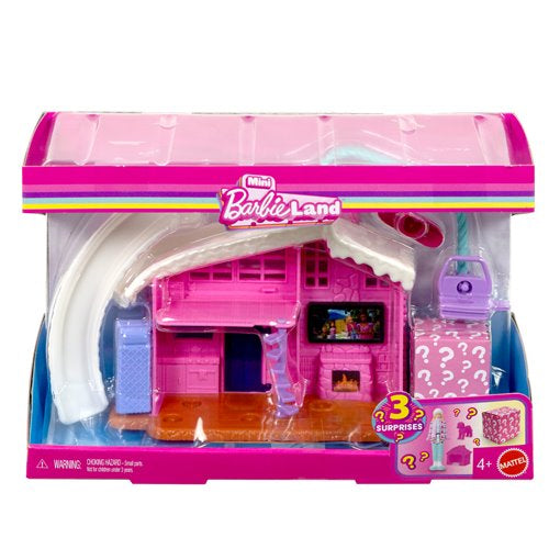 Mini BarbieLand Doll and Dreamhouse - Winter Chalet