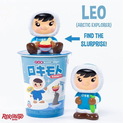 Rokimoto Wave 1 Cup Vinyl Figure - Leo as a Arctic Explorer