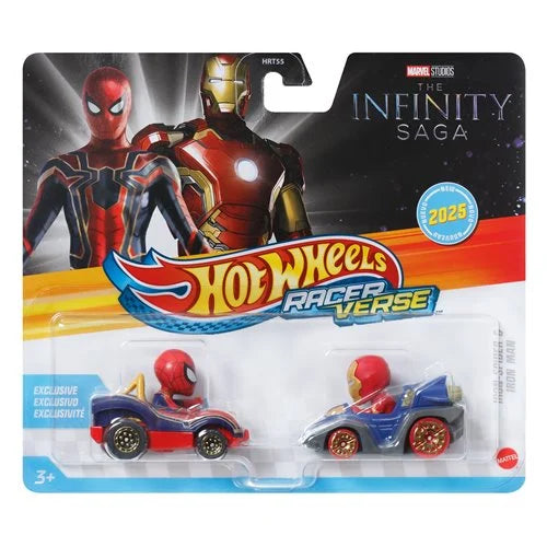 Hot Wheels Racerverse - Iron-Spider & Iron Man 2-Pack