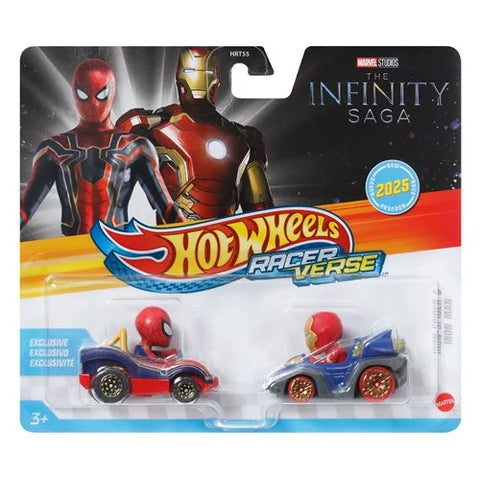 Hot Wheels Racerverse - Iron-Spider & Iron Man 2-Pack