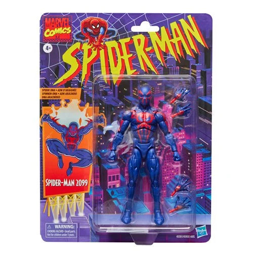Spider-Man Marvel Legends Retro Cardback Spider-Man 2099 6-Inch Action Figure (Pre-Order)