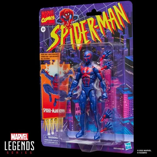 Spider-Man Marvel Legends Retro Cardback Spider-Man 2099 6-Inch Action Figure (Pre-Order)