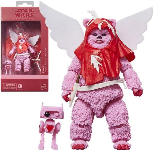 Star Wars The Black Series Ewok (Valentine’s Day Edition) 6-Inch Action Figure (Pre-Order)