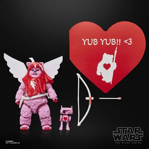 Star Wars The Black Series Ewok (Valentine’s Day Edition) 6-Inch Action Figure (Pre-Order)