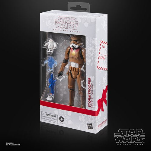 Star Wars The Black Series Stormtrooper (Holiday Edition) 6-Inch Action Figure