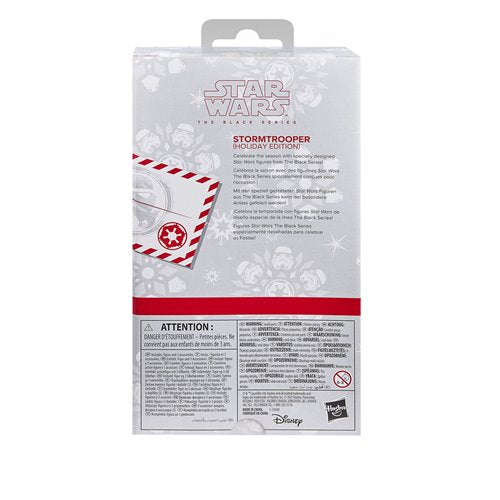 Star Wars The Black Series Stormtrooper (Holiday Edition) 6-Inch Action Figure